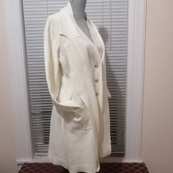 Isaac Mizrahi Long Cardigan, BNWT - Picture 2 of 8